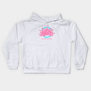 Red Bubble Tip Anemone Kids Hoodie